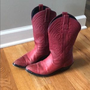 Red Cowgirl Boots